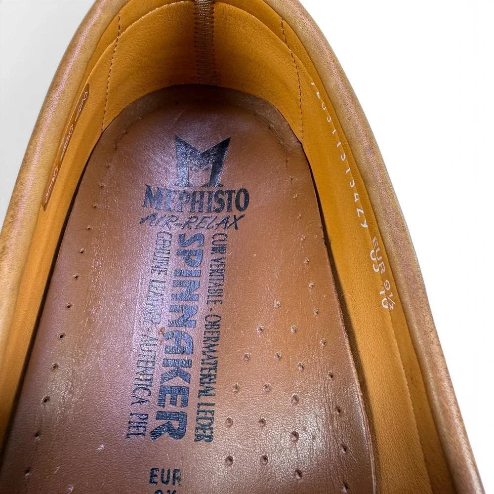 Mephisto Cap Vert Penny Loafers‎ Mens 10 Rust Brown Leather Comfort Slip On